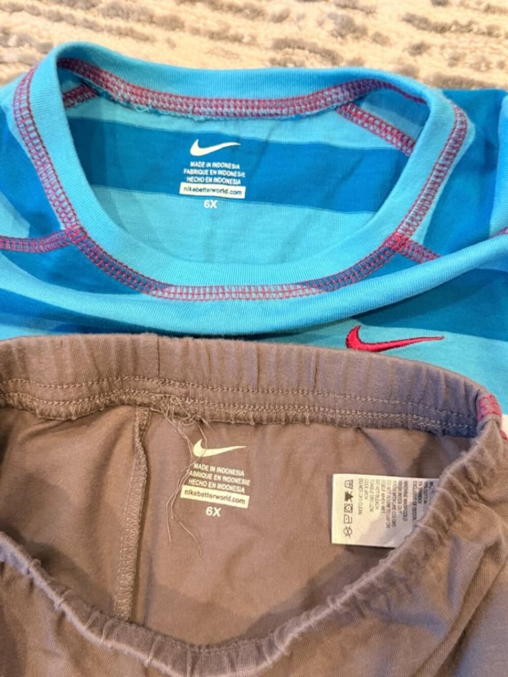 New Nike girls girls size 6X 2pc top & legging set - Picture 3 of 3